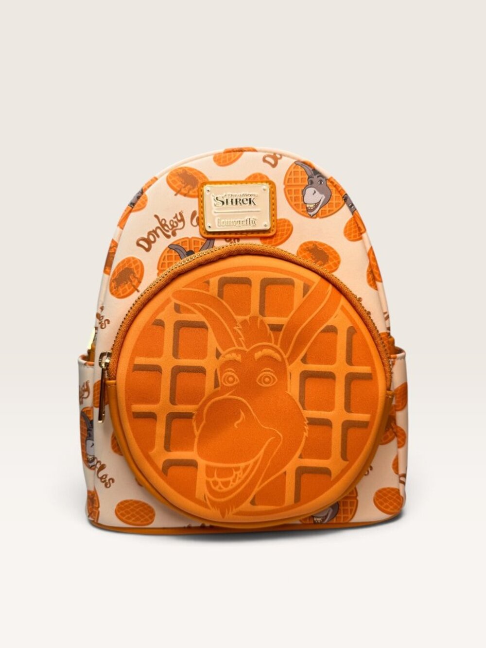 Loungefly Shrek Donkey Waffle Scented Mini Backpack Bag Hard Tag New